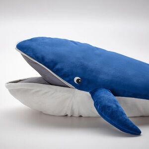 BLÅVINGAD blue whale, 39 "